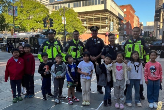 Boston Police Bond with Locals at Festive Chinatown Night Market