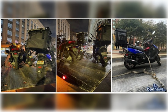 Boston Police Crack Down on Scooter and Moped Violations, One Arrested After Chase