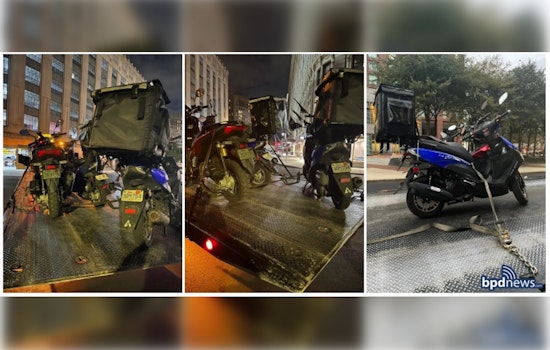 Boston Police Crack Down on Scooter and Moped Violations, One Arrested After Chase