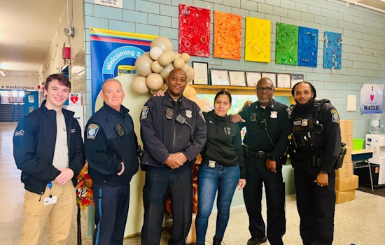Boston Police Engage with Youth at Curtis Guild Elementary for 'Character Day' in East Boston