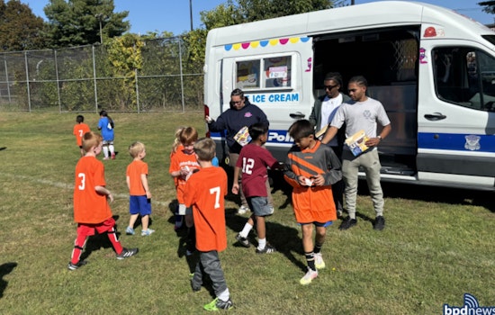 Boston Police Kickstart Community Bonds with Allston/Brighton Youth Soccer League