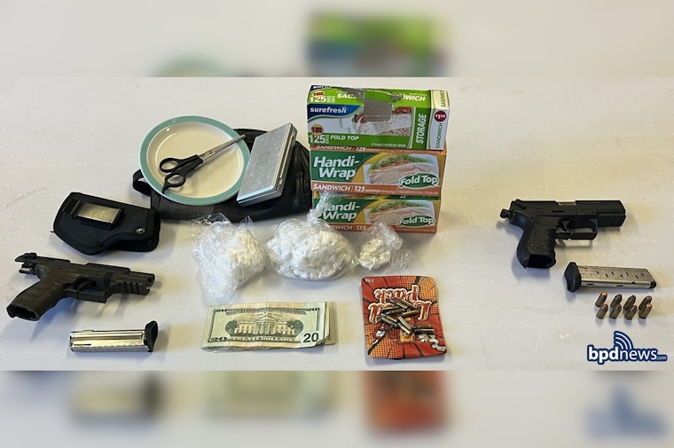 Boston Police Nab Suspected Drug Trafficker in Dorchester with Firearms and Crack Cocaine