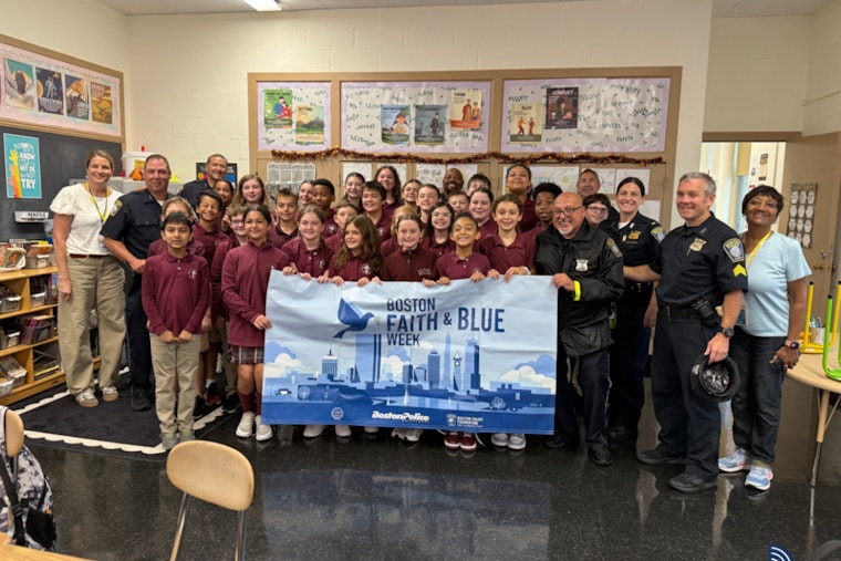 Boston Police Officers and Local Students Team Up for Creative Prep Ahead of Faith and Blue Main Event