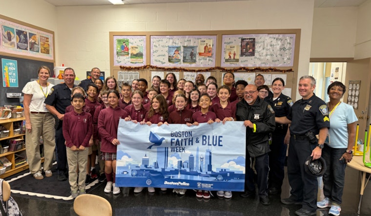 Boston Police Officers and Local Students Team Up for Creative Prep Ahead of Faith and Blue Main Event