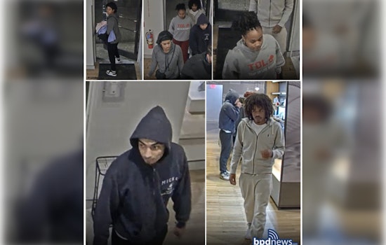 Boston Police Seek Public's Help to Identify Suspects in $6,140 Lululemon Shoplifting Incident on Newbury Street