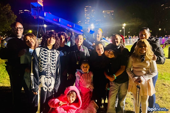Boston Police Sweeten Community Relations with Ice Cream and Games at Mayor Wu's Fall-O-Ween Celebration