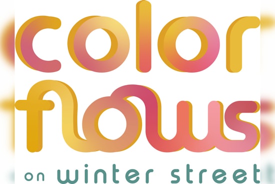 Boston's Winter Street Transforms with 'Color Flows' Initiative Featuring Art, Food, and Culture