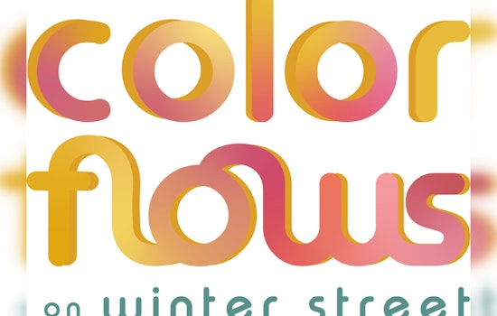 Boston's Winter Street Transforms with 'Color Flows' Initiative Featuring Art, Food, and Culture