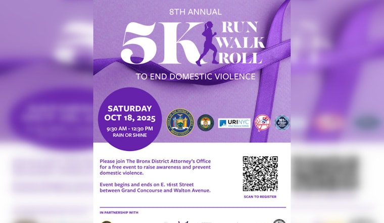 Bronx Community Unites in 8th Annual 5K to Combat Domestic Violence with Support from New York Yankees and Local Leaders