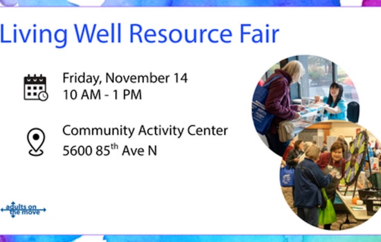 Brooklyn Park's Annual Living Well Resource Fair to Offer Free Health Vaccinations and Essential Aging Resources on November 14th