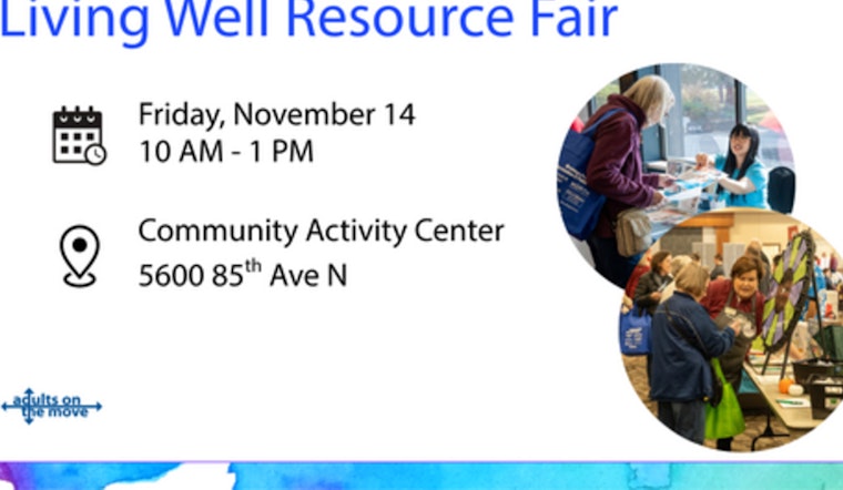 Brooklyn Park's Annual Living Well Resource Fair to Offer Free Health Vaccinations and Essential Aging Resources on November 14th