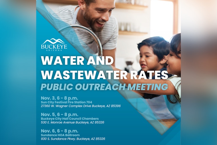 Buckeye Rallies Community Involvement in Utility Rate Review with Upcoming Public Meetings