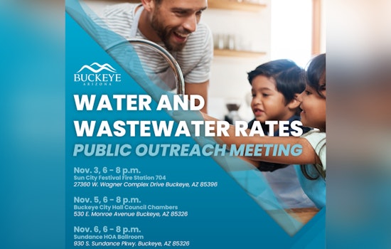 Buckeye Rallies Community Involvement in Utility Rate Review with Upcoming Public Meetings