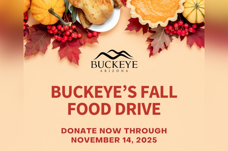 Buckeye's Annual Food Drive Aims High: City Targets 3,000 Pounds to Aid Local Families