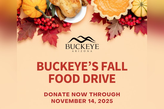 Buckeye's Annual Food Drive Aims High: City Targets 3,000 Pounds to Aid Local Families