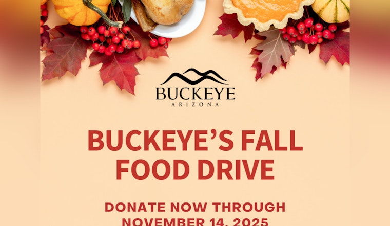 Buckeye's Annual Food Drive Aims High: City Targets 3,000 Pounds to Aid Local Families