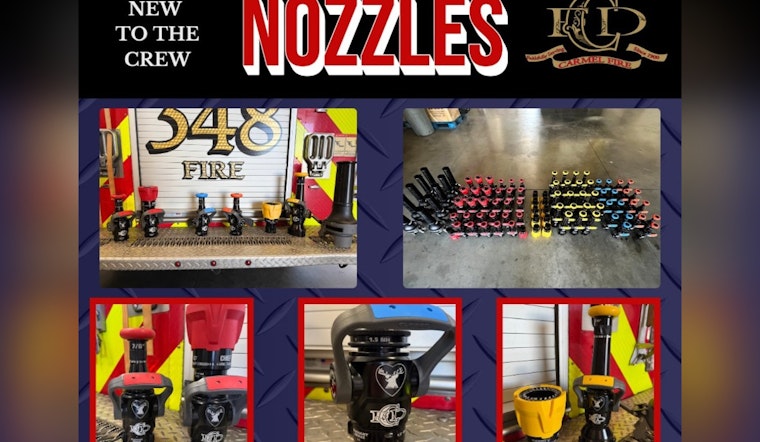 Carmel Fire Department Upgrades to Advanced Nozzles to Boost Safety and Efficiency