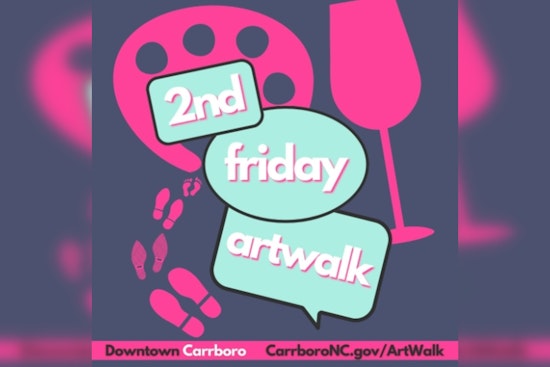 Carrboro and Chapel Hill Gear Up for Cultural Splendor at 2nd Friday Art Walk