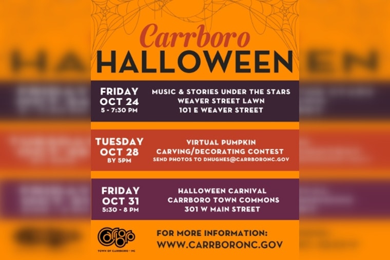Carrboro Hosts Halloween Events Featuring Costume Contests Carnivals and Pumpkin Carving