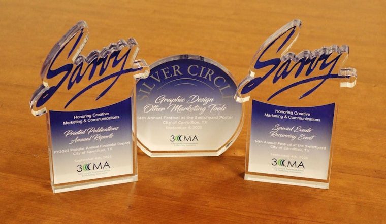 Carrollton's Marketing Marvel: City Team Wins Big at National 3CMA Savvy Awards