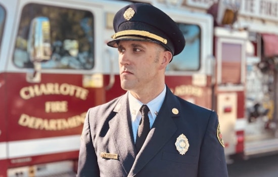 Charlotte Fire Department Elevates Hunter Jackson to Captain, Celebrating Dedication and Leadership