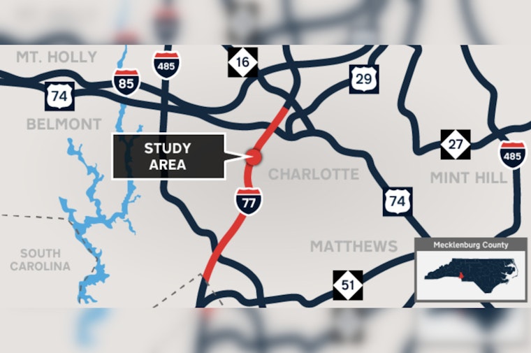 Charlotte Residents Invited to Discuss Upcoming 11-Mile I-77 Overhaul Aimed at Improving Daily Commutes