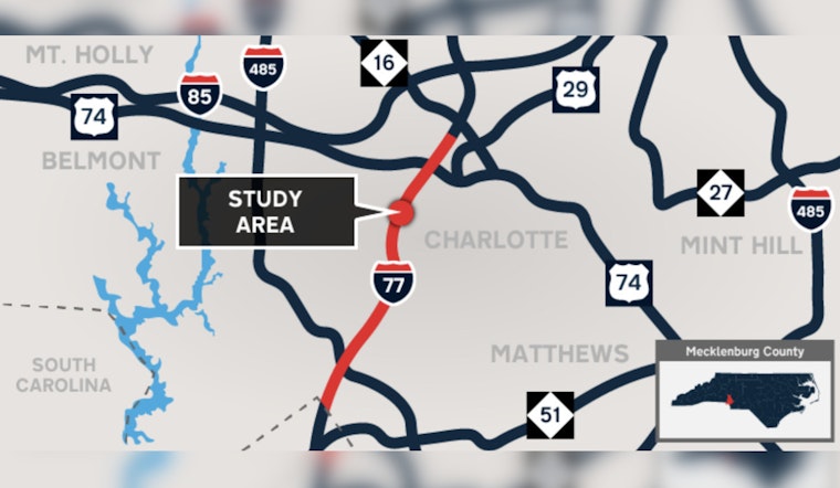 Charlotte Residents Invited to Discuss Upcoming 11-Mile I-77 Overhaul Aimed at Improving Daily Commutes