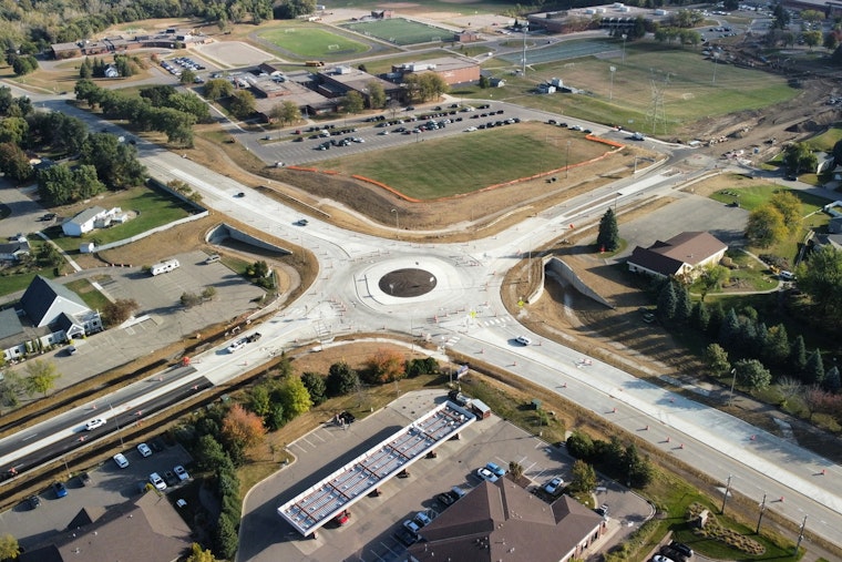 Chaska's Highway 41/10 Roundabout Opens for Traffic as Carver County Progresses with Infrastructure Enhancements