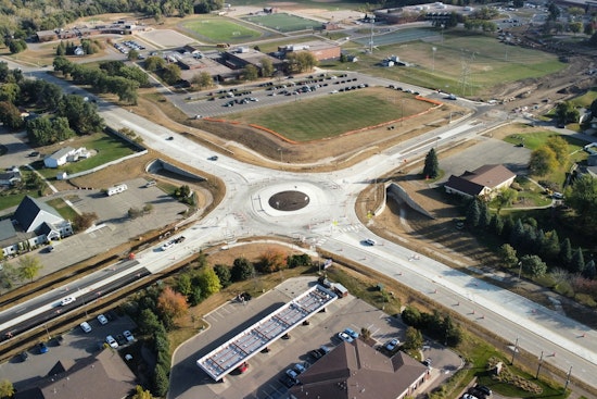 Chaska's Highway 41/10 Roundabout Opens for Traffic as Carver County Progresses with Infrastructure Enhancements