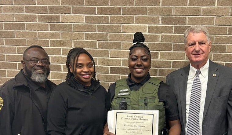 Chesterfield County Sheriff Imparts Wisdom at SC Criminal Justice Academy Graduation