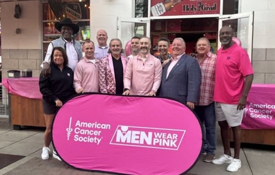Cincinnati Fire Department Champions Breast Cancer Awareness with #MenWearPink Campaign