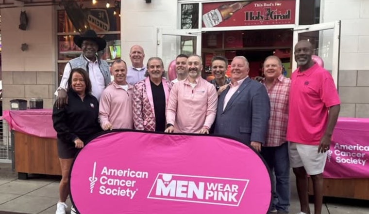 Cincinnati Fire Department Champions Breast Cancer Awareness with #MenWearPink Campaign