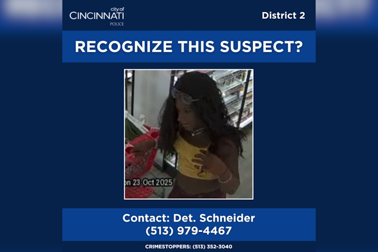 Cincinnati Police Seek Public Help Identifying Suspect in Target Store Theft on Geier Drive