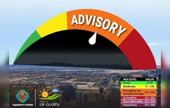 Clark County Issued Dust Advisory Amid Predicted High Winds, Health Precautions Urged