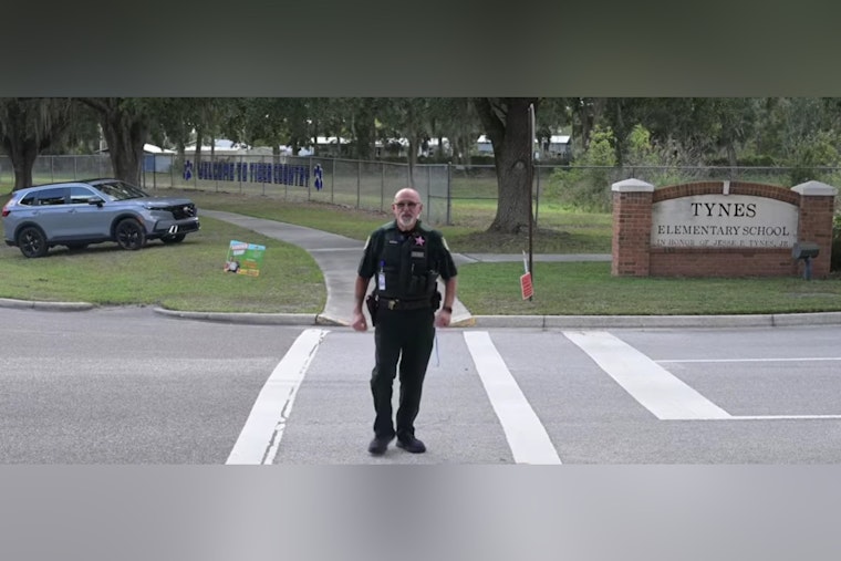 Clay County Deputy Champions Pedestrian Safety for Students with Hands-On Demonstration