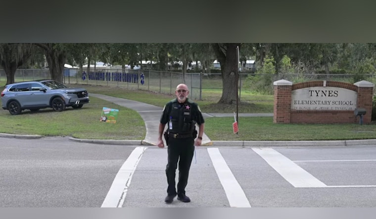 Clay County Deputy Champions Pedestrian Safety for Students with Hands-On Demonstration