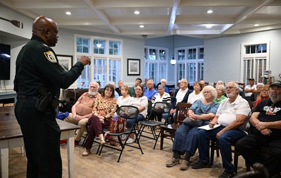 Clay County Residents Engage with Local Law Enforcement at Sheriff's NET Town Hall in Eagle Landing