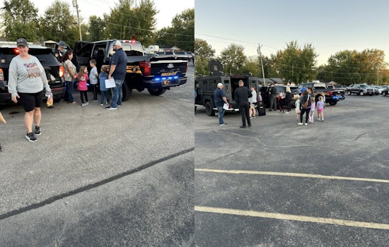 Clermont County Deputies Swap Patrol for Storytime at CNE Elementary's Literacy Night