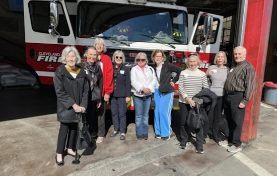 Cleveland Fire Department Partners with The Union Club for Fire Safety Education Day
