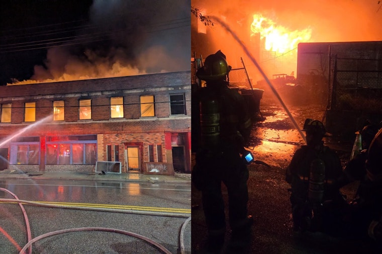 Cleveland Firefighters Quell Second-Alarm Blaze in Glenville's Vacant Building, Investigation Underway