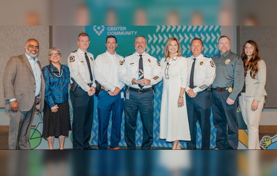 Cobb County Police Precinct 1 Earns Town Center Champion Award for Community Leadership and Safety Efforts