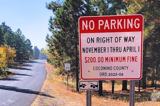 Coconino County Enforces Winter Parking Ban to Aid Snow Removal and Enhance Safety