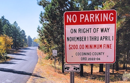 Coconino County Enforces Winter Parking Ban to Aid Snow Removal and Enhance Safety