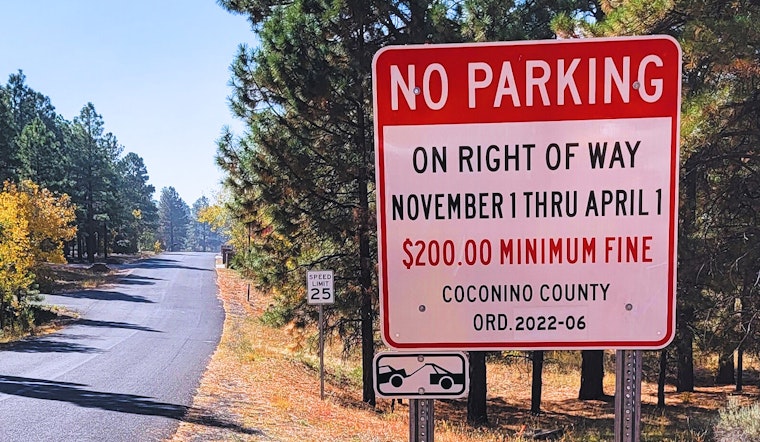 Coconino County Enforces Winter Parking Ban to Aid Snow Removal and Enhance Safety