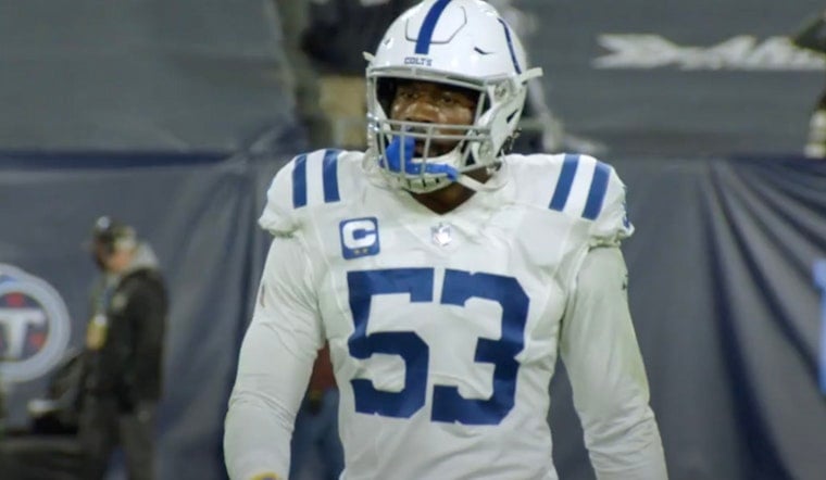 Colts Linebacker Shaquille Leonard Retires with Honors at Lucas Oil Stadium Ceremony