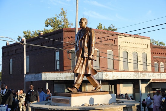 Columbia, Tennessee Honors Civil Rights Icon Thurgood Marshall with Statue Unveiling