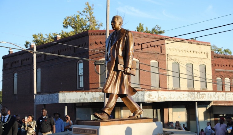 Columbia, Tennessee Honors Civil Rights Icon Thurgood Marshall with Statue Unveiling