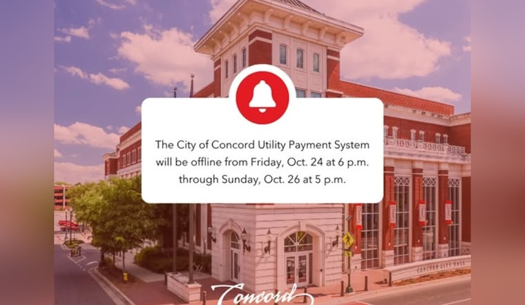 Concord Announces Weekend Outage for Utility Bill Payment System as Autopay Remains Unaffected