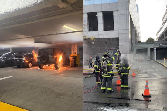Contra Costa County Firefighters Tackle Electric Vehicle Blaze in Walnut Creek Parking Garage