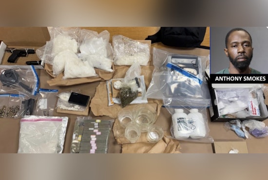 Convicted Felon Anthony Smokes Back in Custody After Jacksonville Sheriff's Office Discovers Drug Cache and Firearm